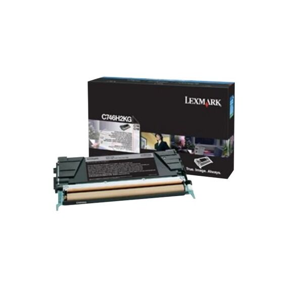 Lexmark - Black - original - toner cartridge Lexmark C | C746H3KG