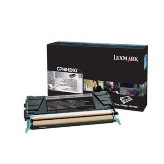 Lexmark - Black - original - toner cartridge Lexmark C | C746H3KG