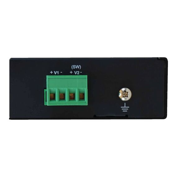 LevelOne IGP-0102 - PoE injector (DIN rail mountable) - DC 12 - 5