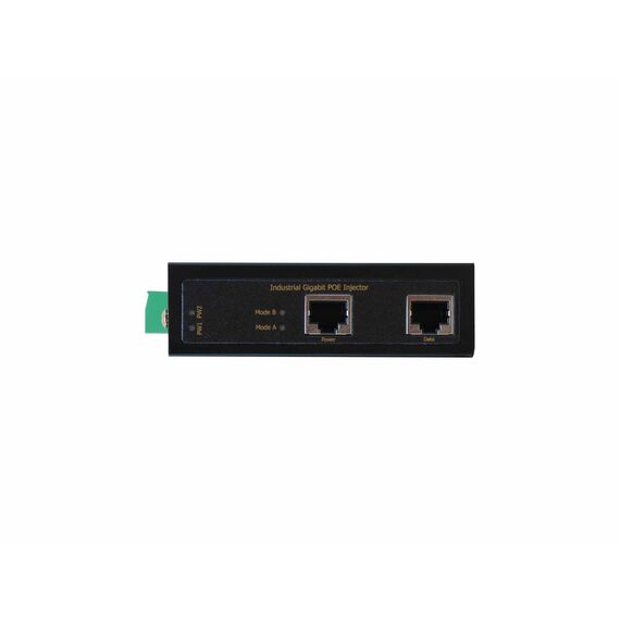 LevelOne IGP-0102 - PoE injector (DIN rail mountable) - DC 12 - 5