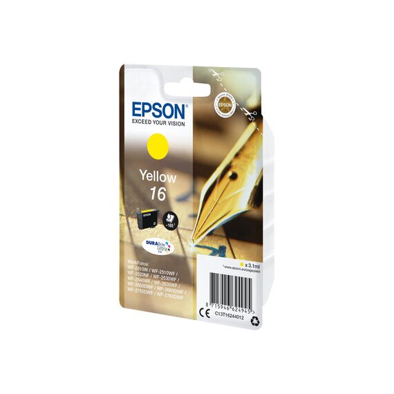 Epson 16 - 3.1 ml - yellow - original - ink cartri | C13T16244012
