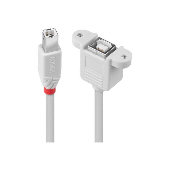Lindy USB extension cable USB Type B (M) to USB Type B 31800
