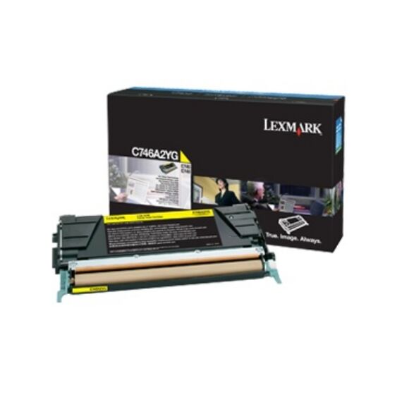 Lexmark - Yellow - original - toner cartridge Lexmark  | C746A3YG