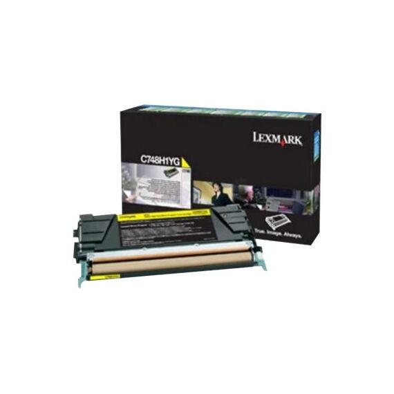 Lexmark - Yellow - original - toner cartridge Lexmark  | C748H3YG