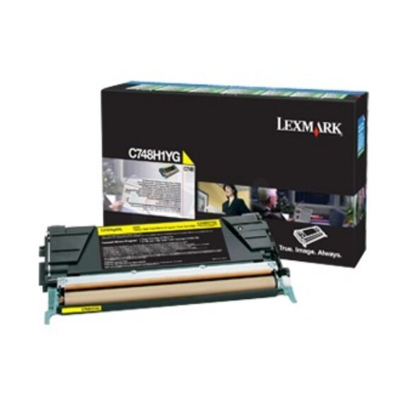 Lexmark - Yellow - original - toner cartridge Lexmark  | C748H3YG