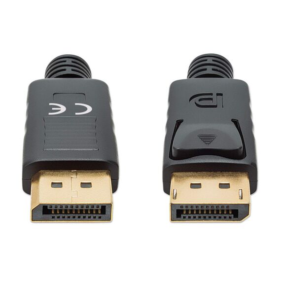 Manhattan DisplayPort 1.4 Cable, 8K@60hz, 2m, PVC Cable, | 355575