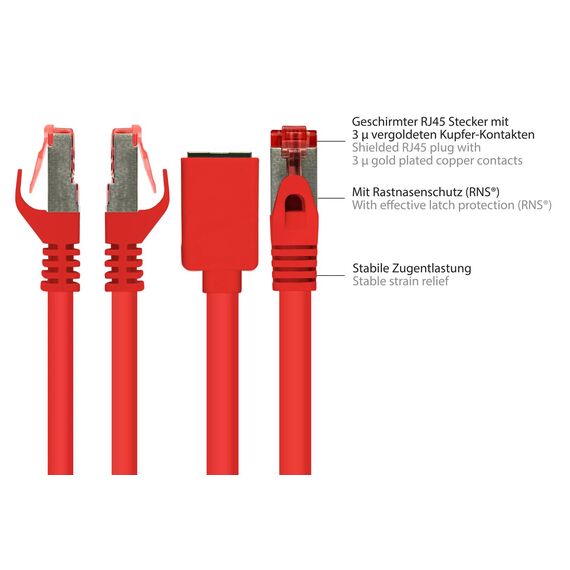 Good Connections RNS - Patch extension cable - RJ-4 | 8063VR-030R