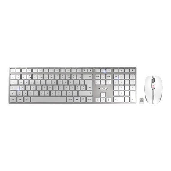CHERRY DW 9100 SLIM - Keyboard and mouse set - wire | JD-9100FR-1