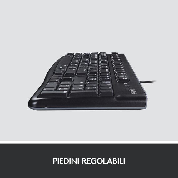 Logitech K120 - Keyboard - USB - QWERTY - Italian | 920-002492