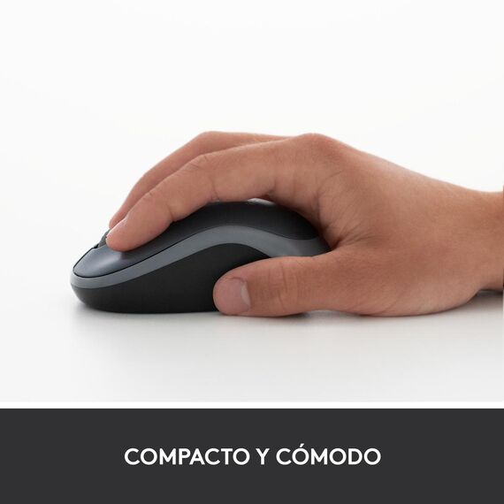 Logitech M185 - Mouse - optical - wireless - 2.4 GHz | 910-002240