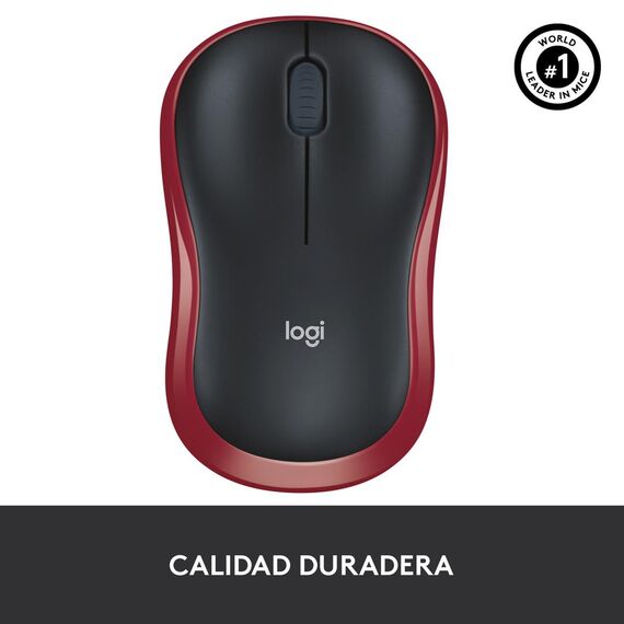 Logitech M185 - Mouse - optical - wireless - 2.4 GHz | 910-002240