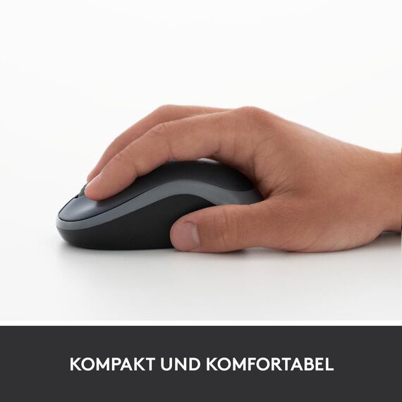 Logitech M185 - Mouse - optical - wireless - 2.4 GHz | 910-002240