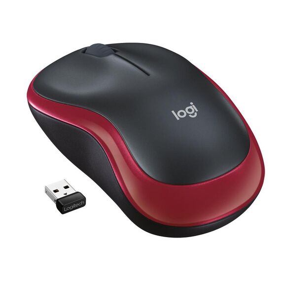 Logitech M185 - Mouse - optical - wireless - 2.4 GHz | 910-002240