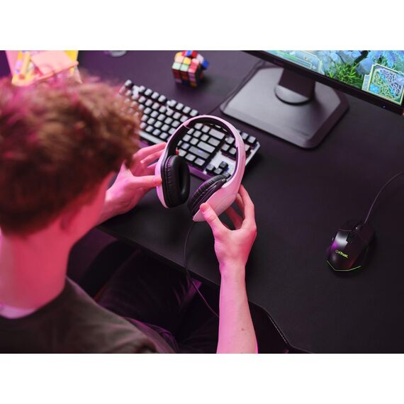 Trust GXT 415W Zirox - Headset - full size - wired - 3.5  | 25147
