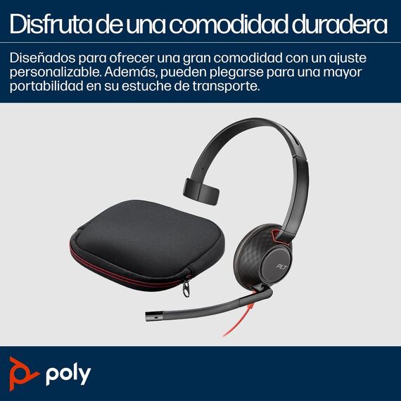 Poly Blackwire 5210 - Blackwire 5200 series - headset - | 8X230A6