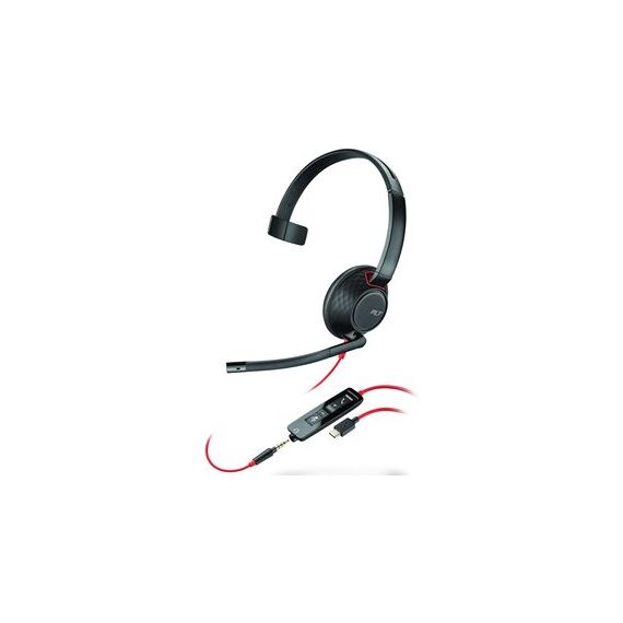 Poly Blackwire 5210 - Blackwire 5200 series - headset - | 8X230A6