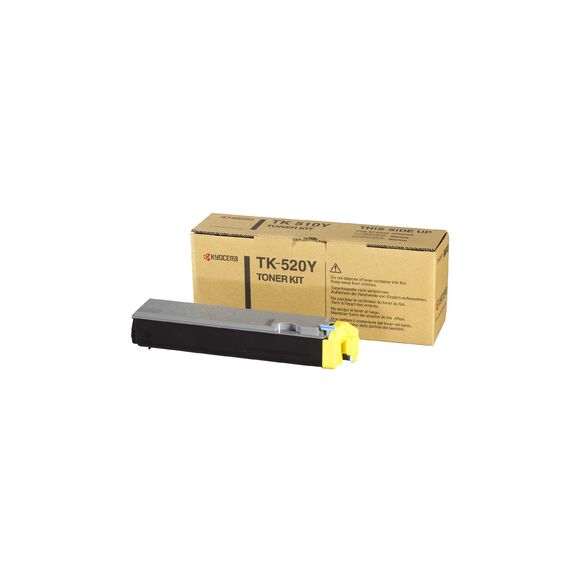 Kyocera TK 520Y - Yellow - original - toner cartridg | 1T02HJAEU0