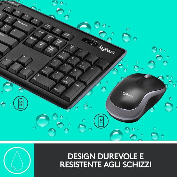 Logitech MK270 Wireless Combo - Keyboard and mouse s | 920-004512