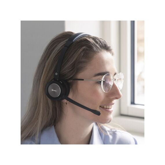 Sandberg Bluetooth Office Headset Pro+ - Headset - on-ea | 126-18