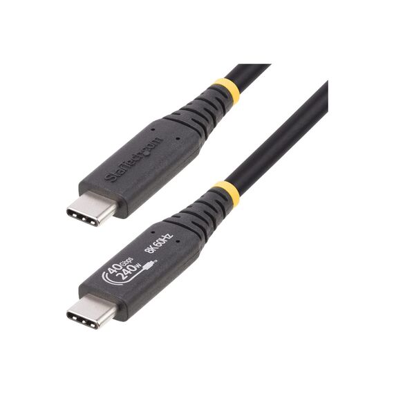 StarTech.com 1m (3.3ft) USB4 Cable, USB-IF Ce | 1M-40G-USB4-CABLE