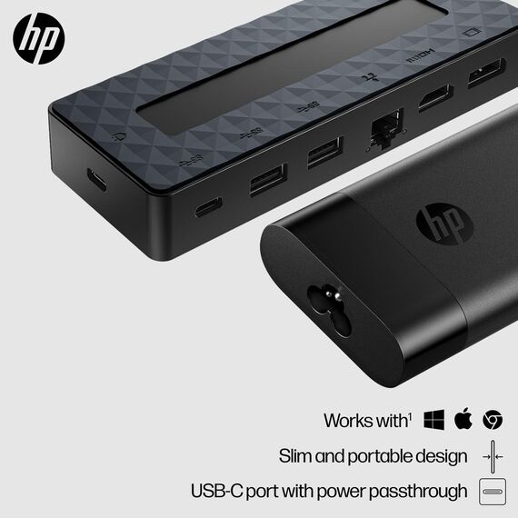 HP Universal - Docking station - USB-C - HDMI, DP - | 9H0H9AA#ABB