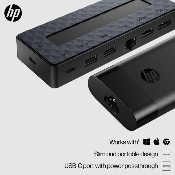 HP Universal - Docking station - USB-C - HDMI, DP - | 9H0H9AA#ABB