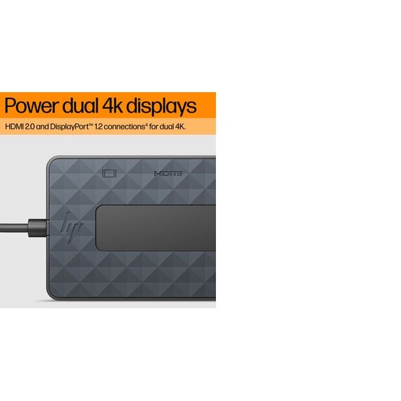 HP Universal - Docking station - USB-C - HDMI, DP - | 9H0H9AA#ABB