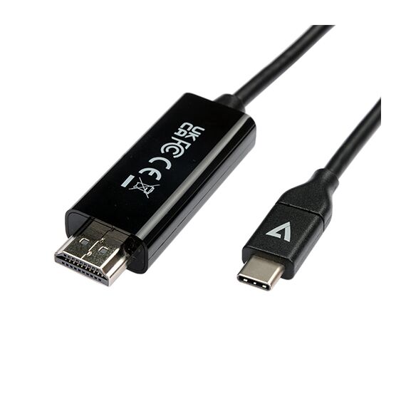 V7 - Video / audio cable - 24 pin USB-C male to HDM | V7UCHDMI-2M