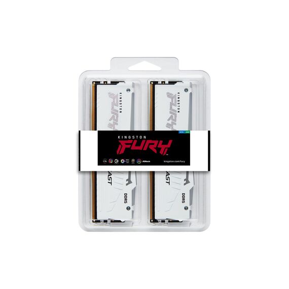 Kingston FURY Beast RGB - DDR5 - kit - 32 GB  | KF560C30BWEAK2-32