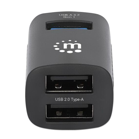 Manhattan - Hub - 1 x USB 3.2 Gen 1 + 2 x USB 2.0 - desk | 180993