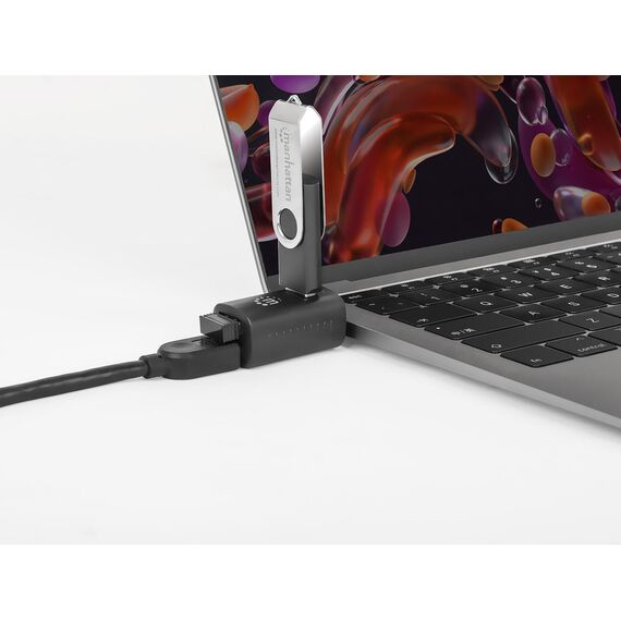 Manhattan - Hub - 1 x USB 3.2 Gen 1 + 2 x USB 2.0 - desk | 180993