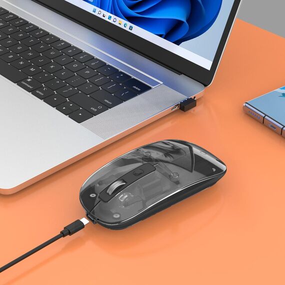 Manhattan - Mouse - rechargeable - right and left-handed | 190268