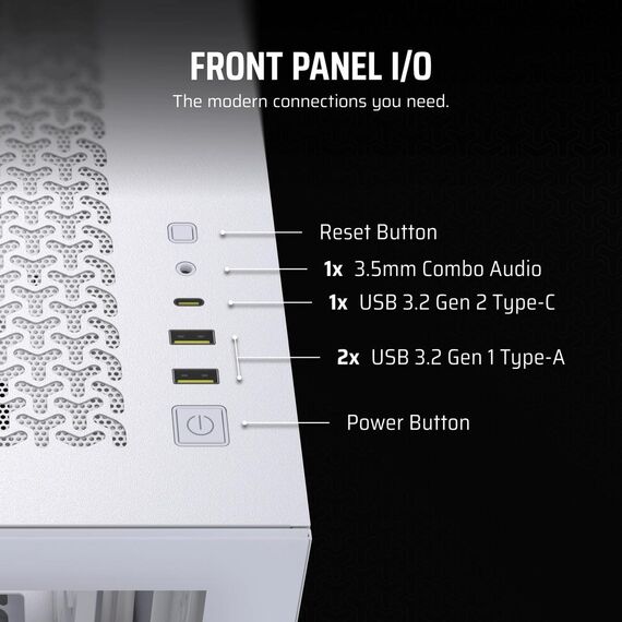 CORSAIR 3500X - Mid tower - extended ATX - window | CC-9011277-WW
