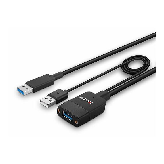 Lindy Hybrid - USB extension cable - USB Type A (M) to US | 43357