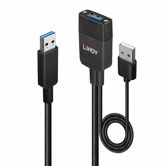 Lindy Hybrid - USB extension cable - USB Type A (M) to US | 43357