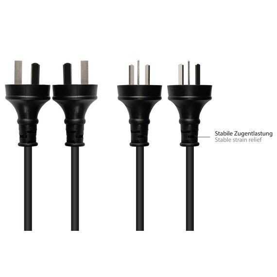 Good Connections P8005-S018 - 1.8 m - Power plug type I - C5 coup