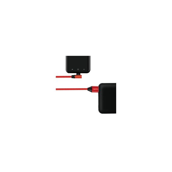LogiLink - USB cable - 24 pin USB-C (M) angled to USB (M | CU0145