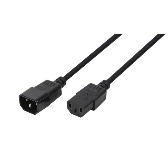 LogiLink CP091 - 1.8 m - C14 coupler - C13 coupler - 250 V - 10/1