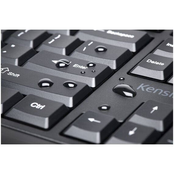 Kensington Pro Fit Ergo Wireless Keyboard - Keyboard - | K75401UK