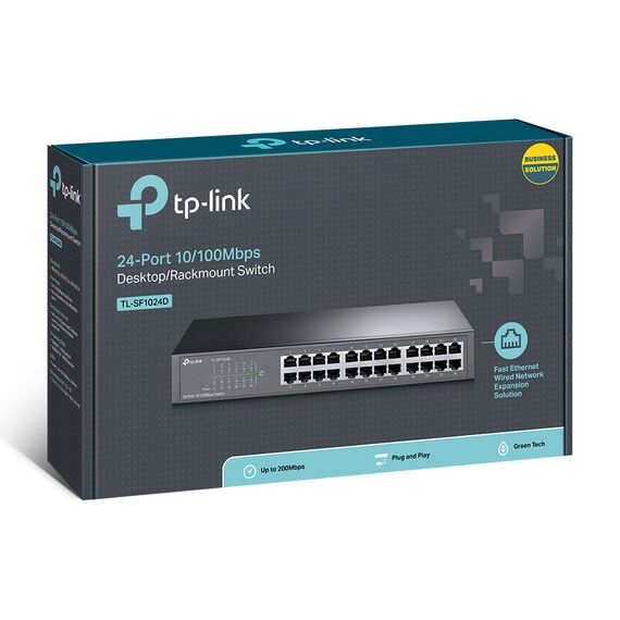 TP-LINK TL-SF1024D - Switch - 24 x 10/100 - des | TL-SF1024D V2.0