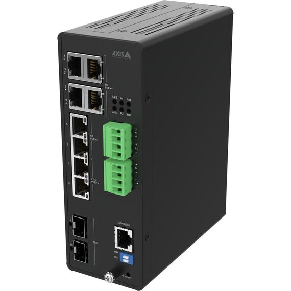 Axis D8208-R - Switch - industrial - Managed - 8 x 10 | 02621-001