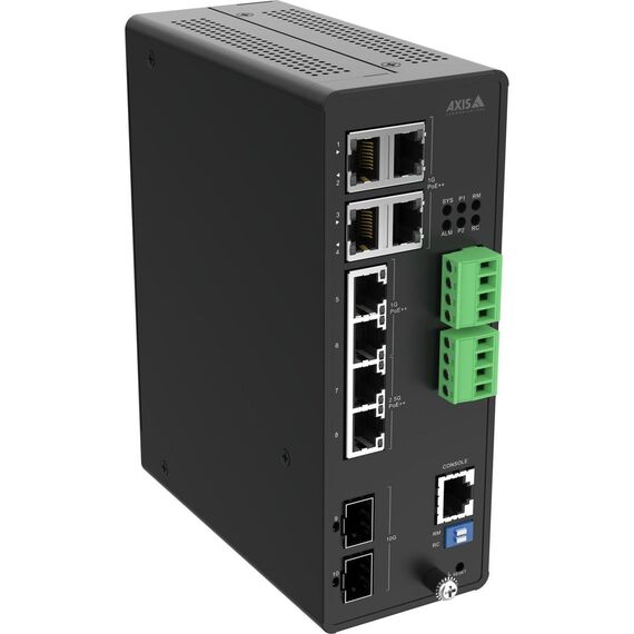 Axis D8208-R - Switch - industrial - Managed - 8 x 10 | 02621-001