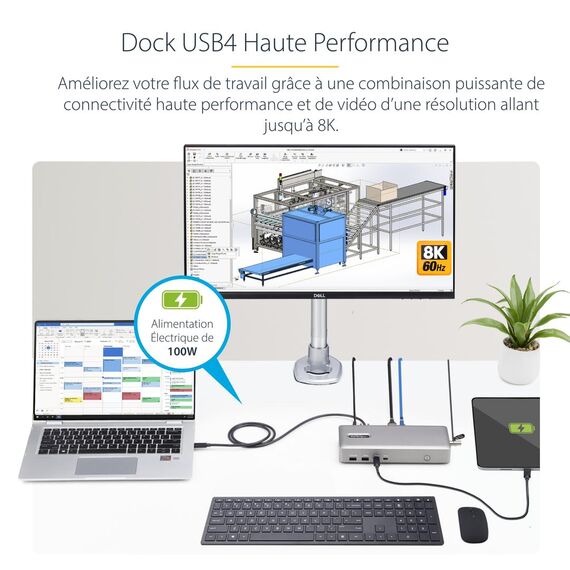 StarTech.com USB4 Docking Station, USB-C 40Gbps | 155UE-USB4-DOCK