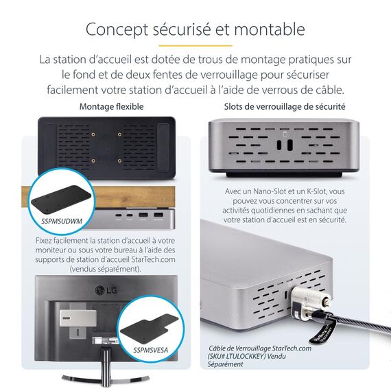StarTech.com USB4 Docking Station, USB-C 40Gbps | 155UE-USB4-DOCK