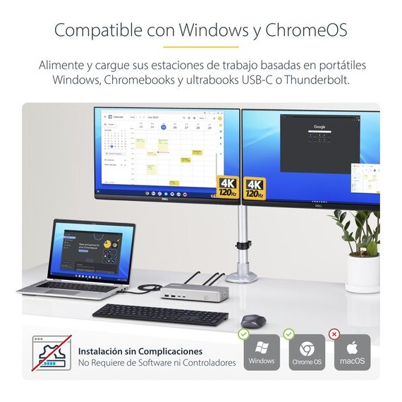 StarTech.com USB4 Docking Station, USB-C 40Gbps | 155UE-USB4-DOCK