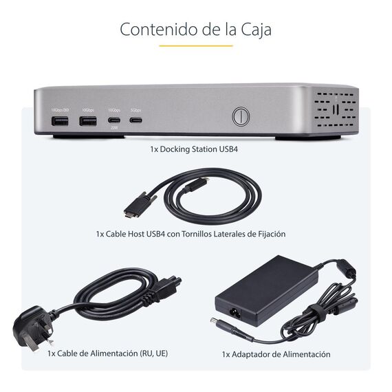 StarTech.com USB4 Docking Station, USB-C 40Gbps | 155UE-USB4-DOCK