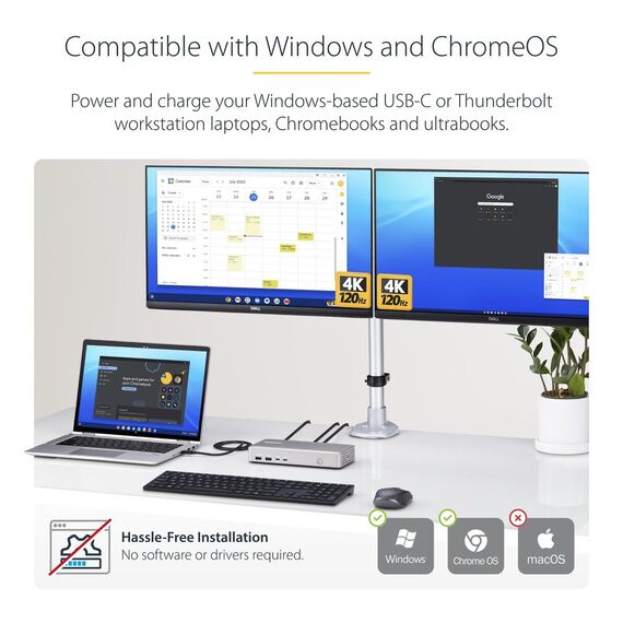 StarTech.com USB4 Docking Station, USB-C 40Gbps | 155UE-USB4-DOCK