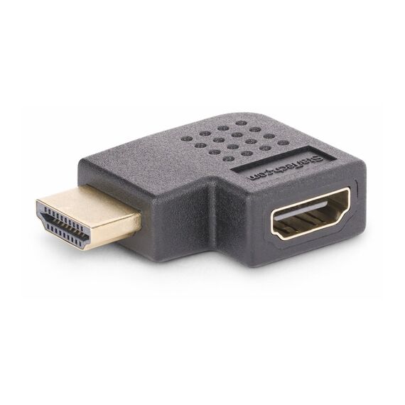 StarTech.com Right Angle HDMI 2.0 Adapter, 90-Deg | HDMI2HDMIMFRA