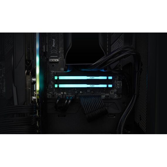 Kingston FURY Beast RGB - DDR5 - module - 8 GB -  | KF556C40BBA-8