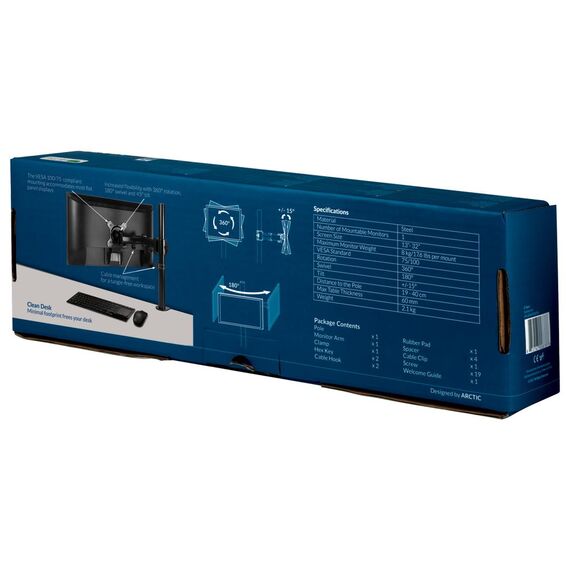 ARCTIC Z1 Basic - Mounting kit for LCD display - st | AEMNT00039A